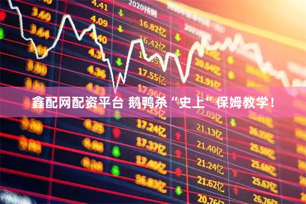 鑫配网配资平台 鹅鸭杀“史上”保姆教学！
